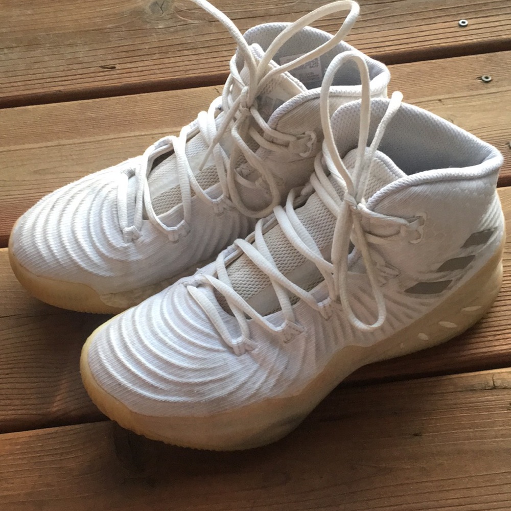 Adidas basketball shoes!